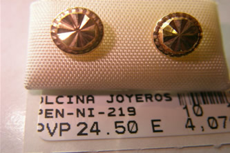 pendientes niña