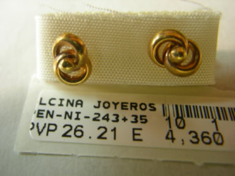 pendientes niña
