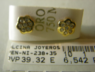 pendientes niña