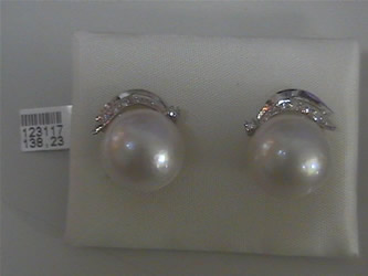pendientes perlas