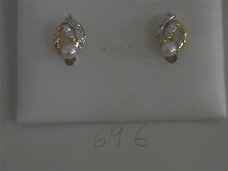 pendientes perlas