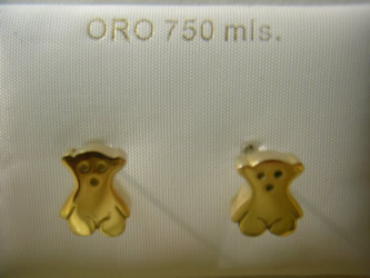pendientes osos