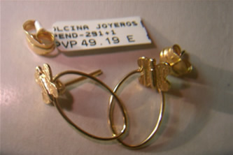 pendientes mariposas