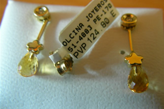 pendientes personalizados