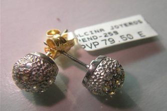 pendientes bolas