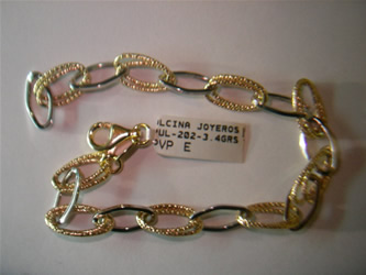 pulsera oro personalizadas