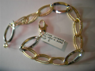 pulsera oro personalizadas