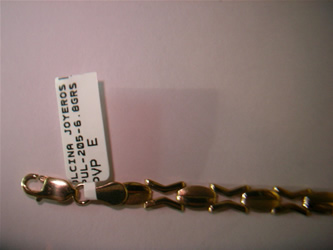 pulsera oro personalizadas