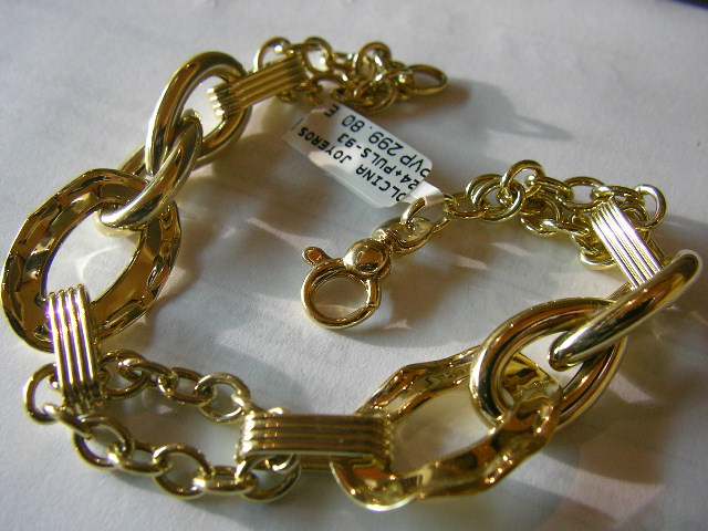 pulseras oro plata personalizadas
