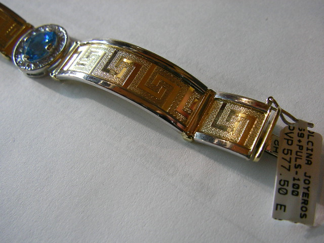 pulseras oro plata personalizadas