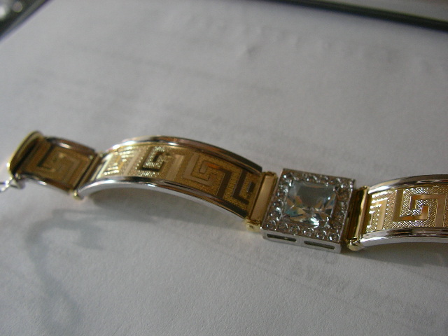 pulseras oro plata personalizadas