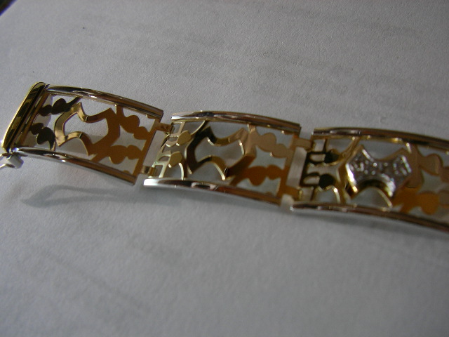 pulseras oro plata personalizadas