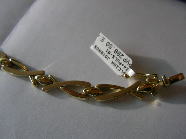pulseras oro plata personalizadas