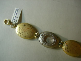 pulseras oro plata personalizadas