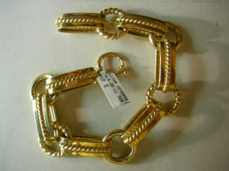 pulseras oro plata personalizadas