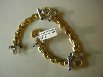 pulseras oro plata personalizadas
