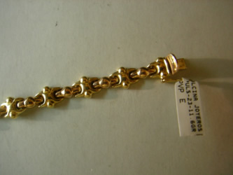 pulseras oro plata personalizadas