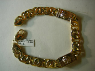 pulseras oro plata personalizadas