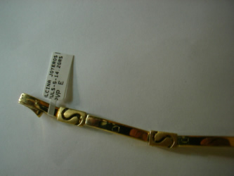 pulseras oro plata personalizadas
