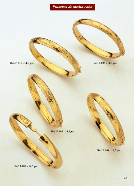 pulseras rigidas