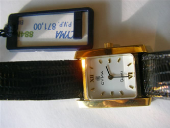 relojes personalizados de oro