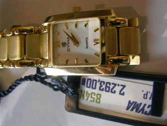 relojes personalizados de oro