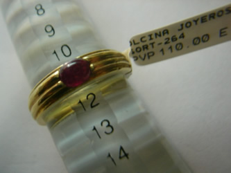 sortijas oro plata