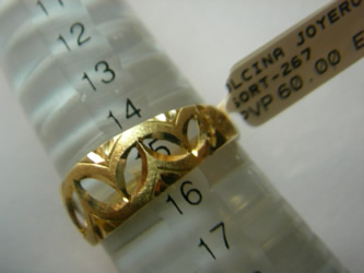 sortijas oro plata