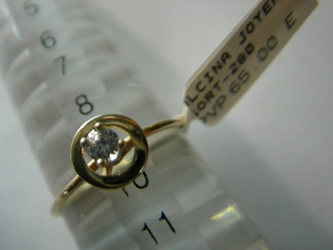 sortijas oro plata