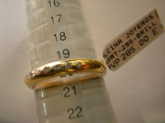 sortijas oro plata