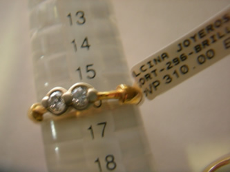 sortijas oro plata