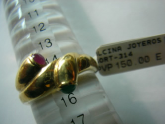sortijas oro plata