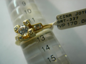 sortijas oro plata