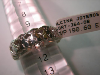 sortijas oro plata