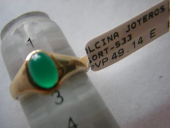 sortijas oro plata